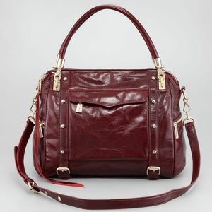 Rebecca Minkoff Burgundy Cupid Handbag